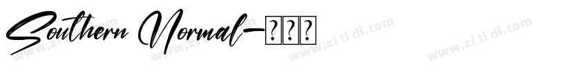 Southern Normal字体转换